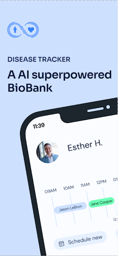 Android application Disease Tracker Pro screenshort