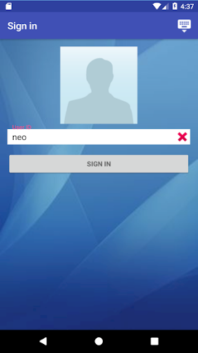 Android application Talk to Alice screenshort