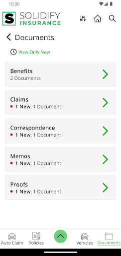 Solidify Insurance Mobile Screen 3