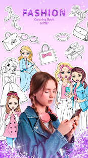 Fashion Coloring Book Glitter(圖1)-速報App