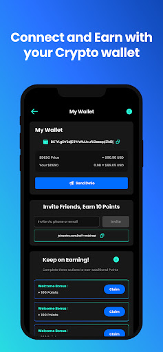 Screenshot of Entre: Professional Network