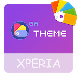 Theme XPERIA ON™ | Be Purple - 🎨Design For SONY icon