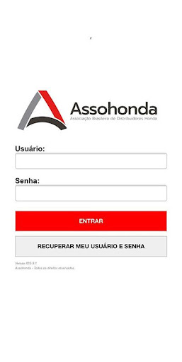 Android application Assohonda screenshort