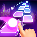 Logo Tiles Hop: EDM Rush