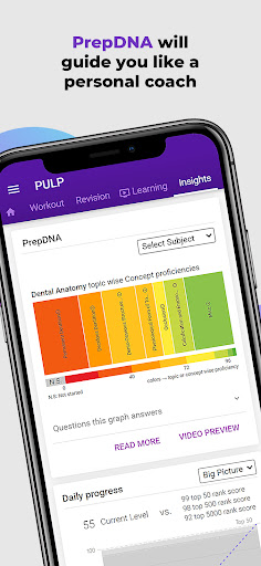 Screenshot of PULP NEET MDS NExT Prep App
