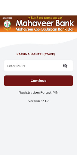MAHAVEER BANK Screen 2