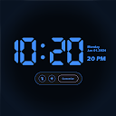 Huge Digital Fullscreen Clock 