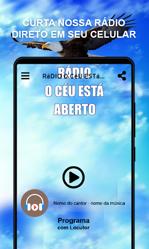 Android application Rádio O Céu Está Aberto screenshort