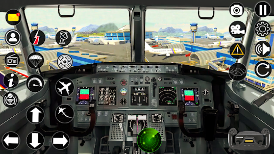 Avião Simulador Voo jogos