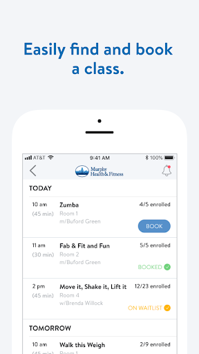 Screenshot of Murphy Health and Fitness