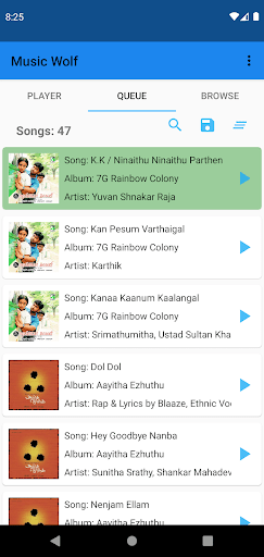 Music Wolf - Audio Player Screen 2