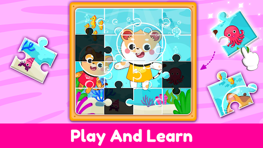 Kids Puzzles Toddlers ElePant