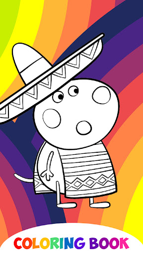 Peppo Piglet Coloring Book