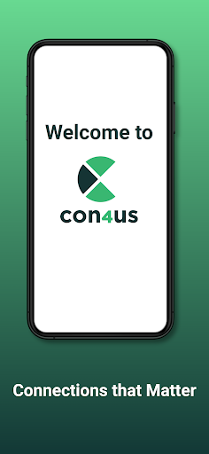 Android application Con4Us screenshort