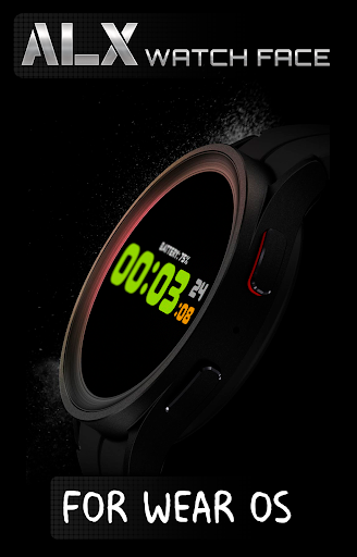 ALX01 Digital Color Watch Face
