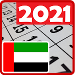 Cover Image of Download United Arab Emirates calendar 2021 for mobile free 1.03 APK