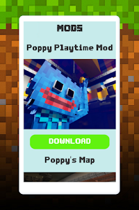 Grab Poppy Mod For Minecraft