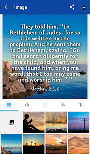 Screenshot of ESV Audio Bible