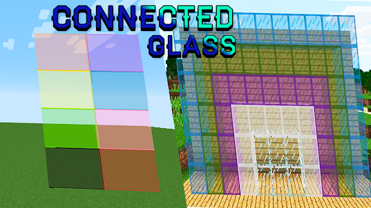 Connected Glass MCPE Mods