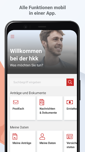 hkk Service-App Screen 2
