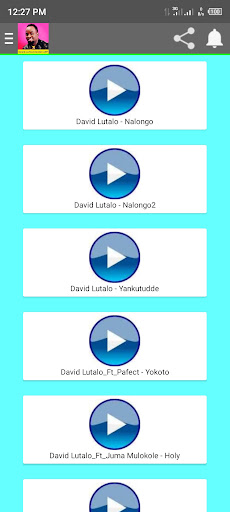 David Lutalo Songs Screenshot