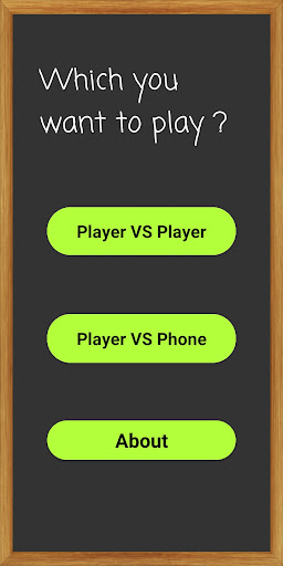 Android application Tic Tac Toe - Game screenshort