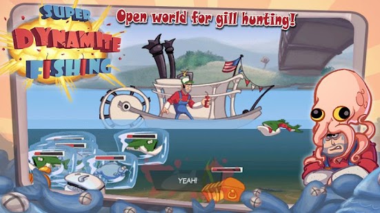 Super Dynamite Fishing Screenshot