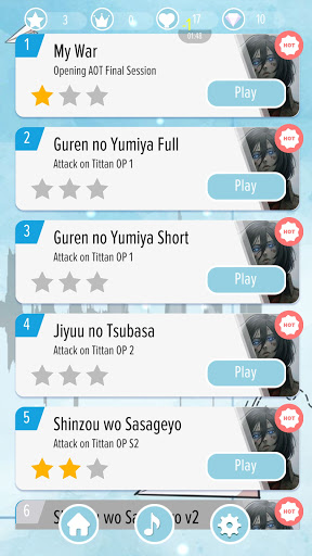 Piano AOT Final Season - My War is here