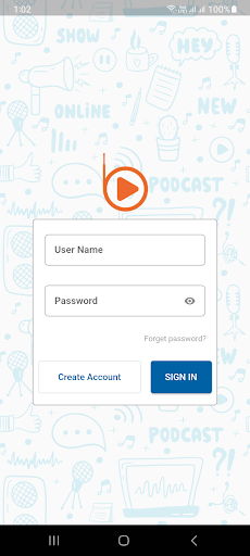 TuneIn Broadcaster Screen 2