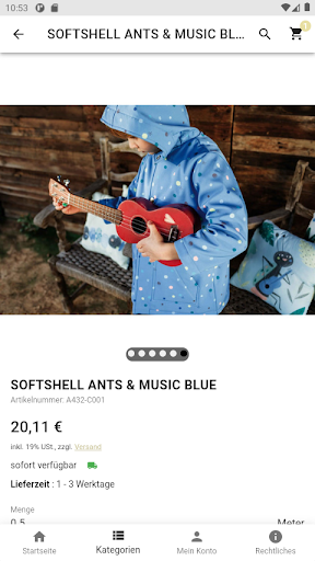 KATTUN-Stoffe.de Shopping Screen 2