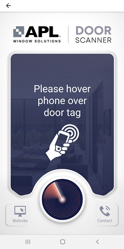 APL Door Scanner Screen 2