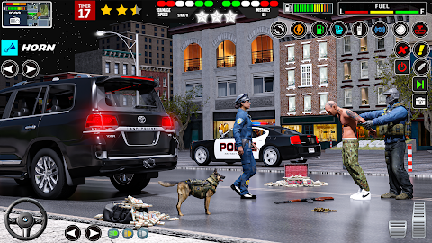 警察はゲームカーの運転を追跡しますのおすすめ画像3