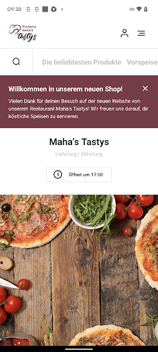 Android application Maha‘s Tastys screenshort