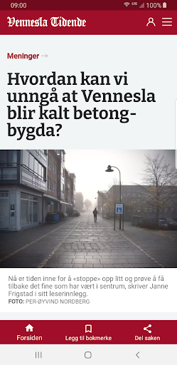 Vennesla Tidende Screen 2