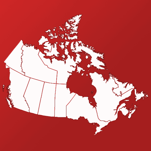 Canada Map Puzzle  Icon