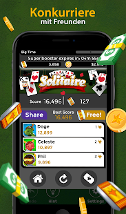 Solitaire - Geld verdienen Screenshot
