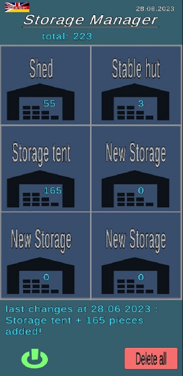Storeage Manager - app - 1.3 - (Android)