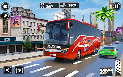 US Police Bus Simulator Game 1.0.9 screenshots 1