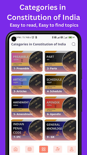 Constitution of India - Guide Screen 2