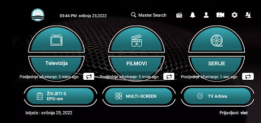 Android application Net TVviet PRO screenshort