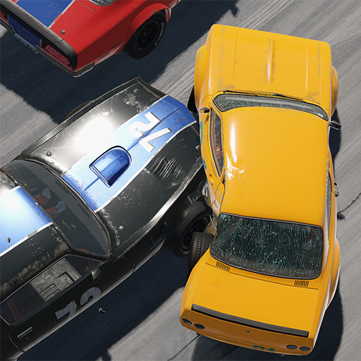 Mega derby car crash simulator logo