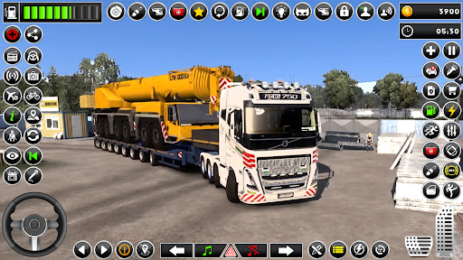 Truck Driving Euro Truck Game Screen 2