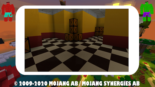 Android application Horror Choose : Maps for MCPE screenshort