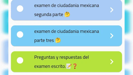 mexicanizme examen