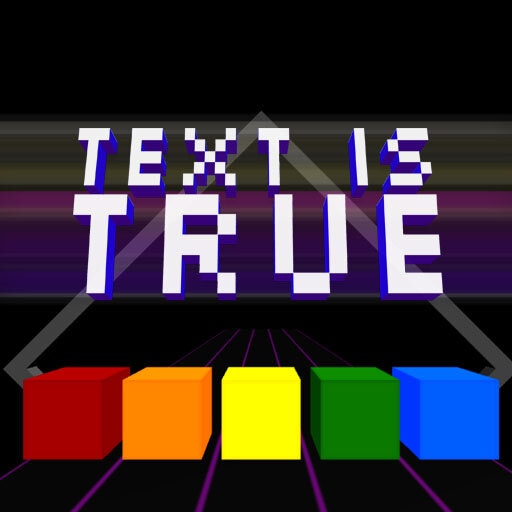 Text is True: Reflex Race logo