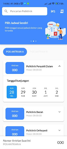 Antrian Online RSUD Morowali Screen 2