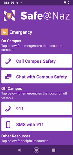 Safe@Naz Screen 2