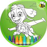 Coloring Book for Paww-Pattrol icon