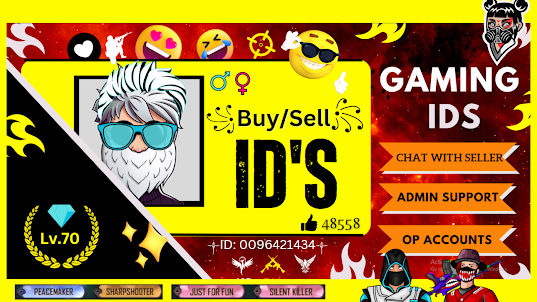 Buy Sell F IDs - Game Accounts