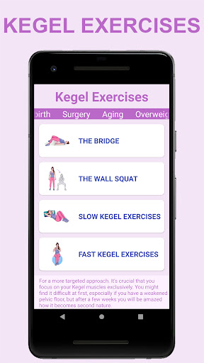 Android application Kegel Exercises for Women screenshort